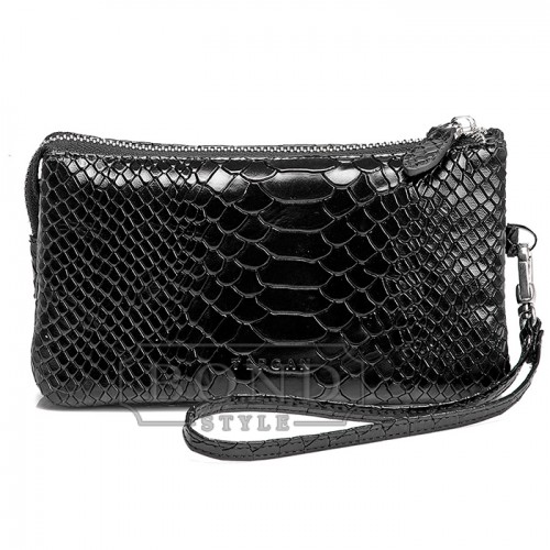 Клатч TERGAN S1PC1605 SIYAH-PYTHON