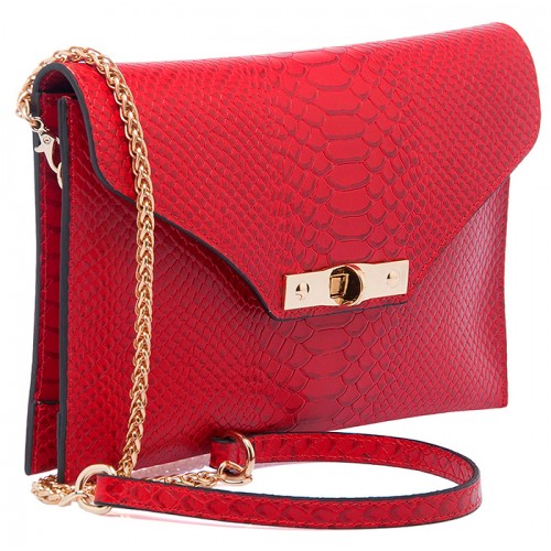 Клатч TERGAN 79475 KIRMIZI-PYTHON