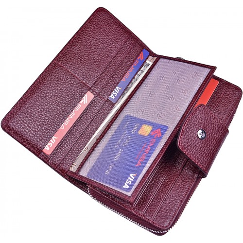 Кошелек EMINSA 2149 18-6 бордовый