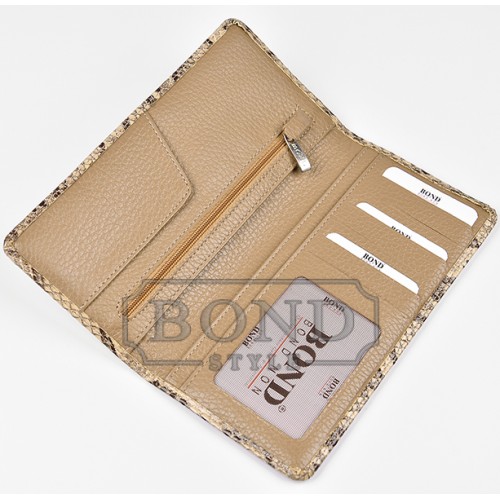 Кошелек BOND NON 597-y01 бежевый