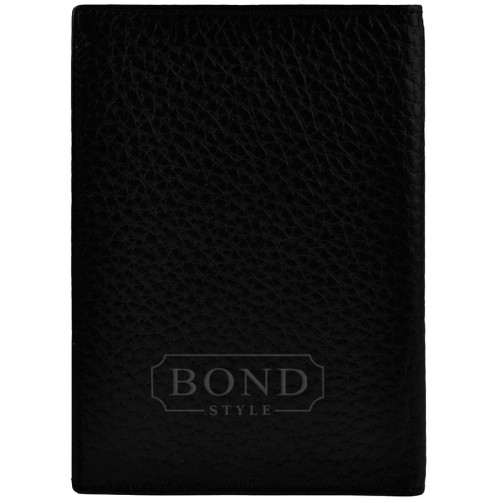 Обложка для паспорта BOND NON 192-281 Черный