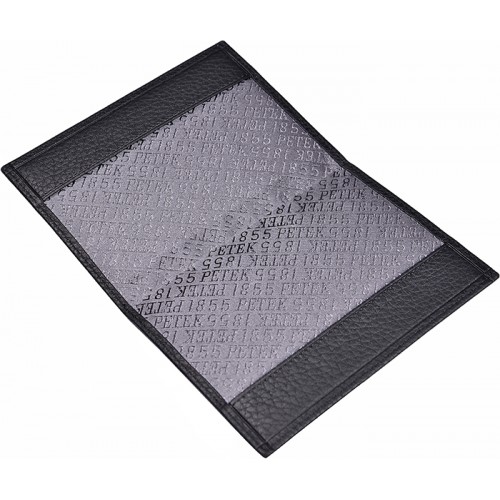 Обложка для паспорта PETEK 581-46D-01 черный