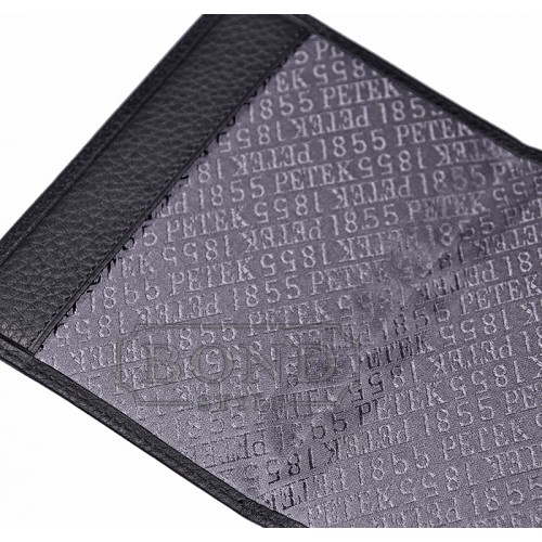 Обложка для паспорта PETEK 581-46D-01 черный