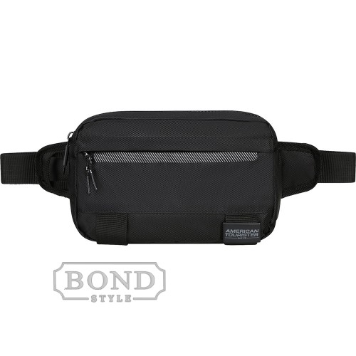 Сумка поясная American Tourister Urban track ASPHALT BLACK MD1*09008