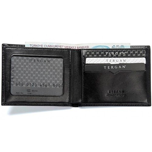 Портмоне TERGAN 1227 SIYAH-RUSTIC