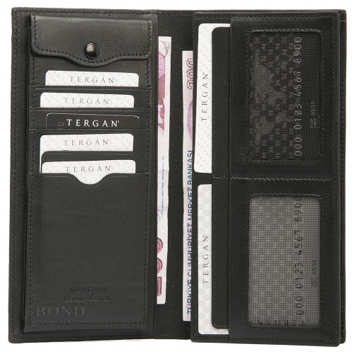 Бумажник TERGAN 1609 SIYAH-NAPPA