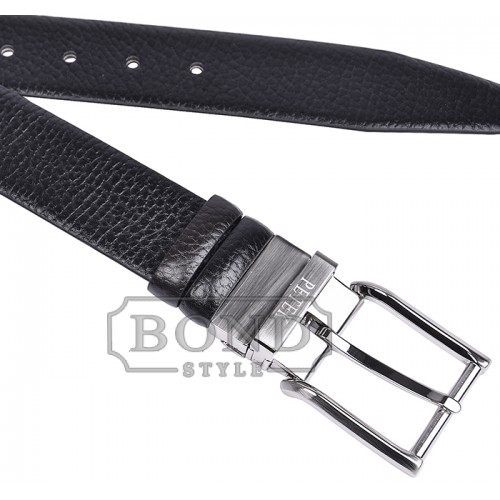 Ремень PETEK 4004609004-046-A43 черный/коричневый