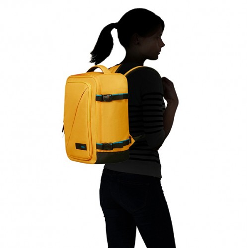 Рюкзак дорожный American Tourister S15.6" TAKE2CABIN YELLOW
