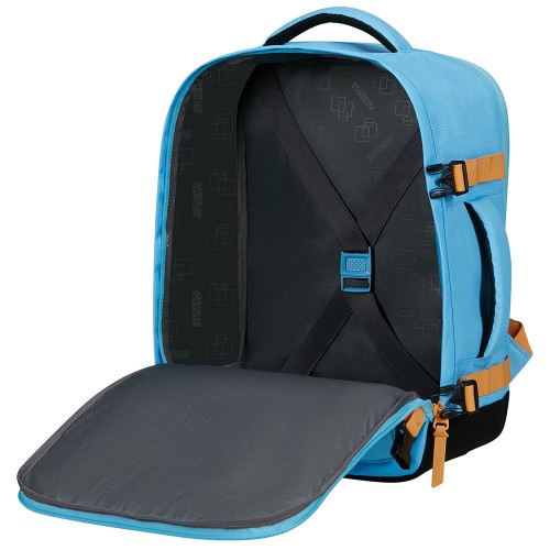 Рюкзак American Tourister Take2cabin BLUEBERRY FIZZ/PAPAYA POP 91G*60009 голубой
