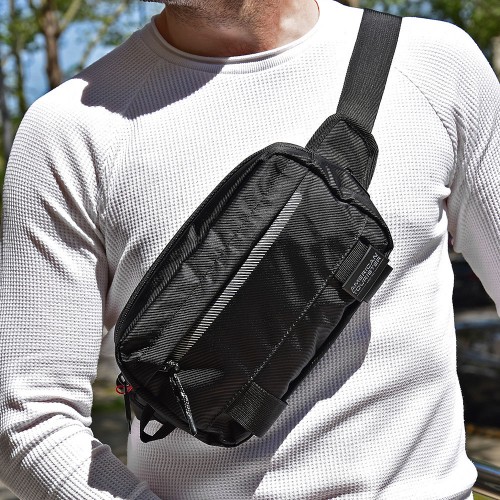 Сумка поясная American Tourister Urban track ASPHALT BLACK MD1*09008