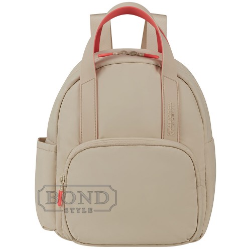 Женский рюкзак American Tourister Puffypop BEIGE MJ1*15002 бежевый