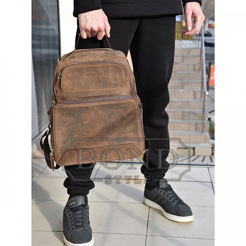 Рюкзак Tony Bellucci T5126-06 коричневый
