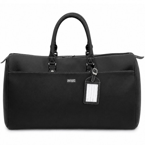 Сумка из натуральной кожи PETEK 3858-234-KD1 черный