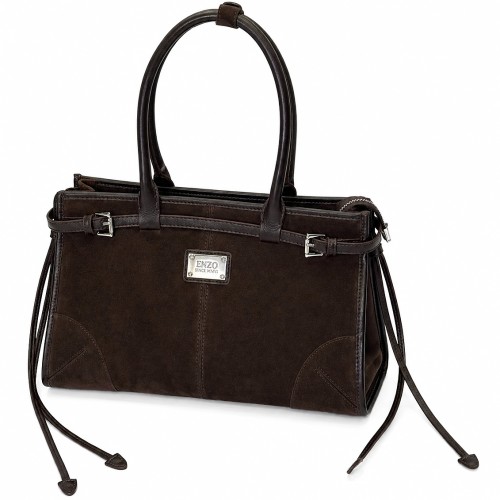 Сумка с короткими ручками ENZO NORI 1089-1100-KR4 коричневый