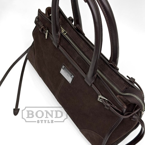 Сумка с короткими ручками ENZO NORI 1089-1100-KR4 коричневый