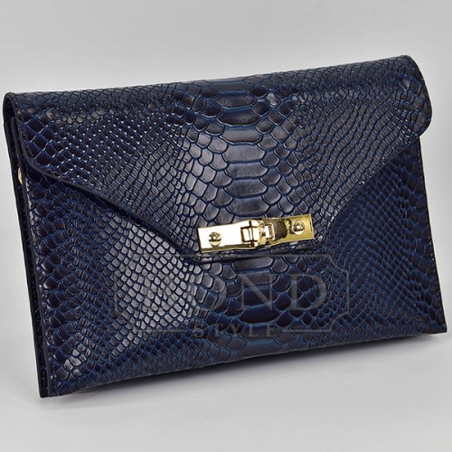 Клатч TERGAN 79475 LACIVERT-PYTHON