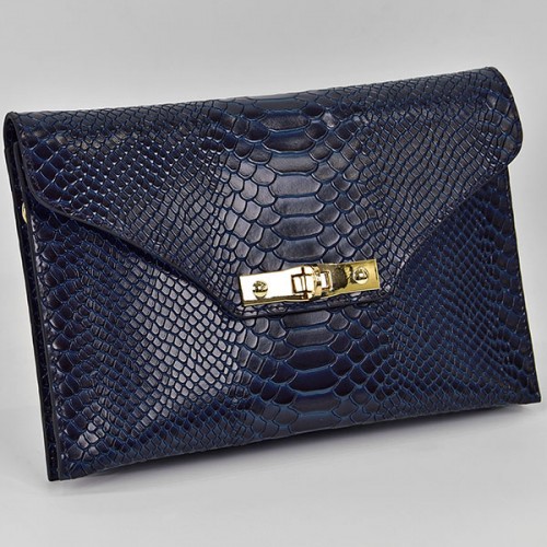 Клатч TERGAN 79475 LACIVERT-PYTHON