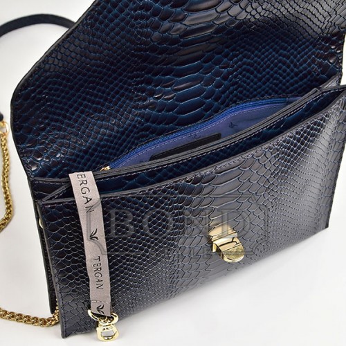 Клатч TERGAN 79475 LACIVERT-PYTHON