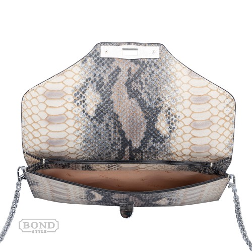 Клатч TERGAN 79475 NATURAL-PYTHON