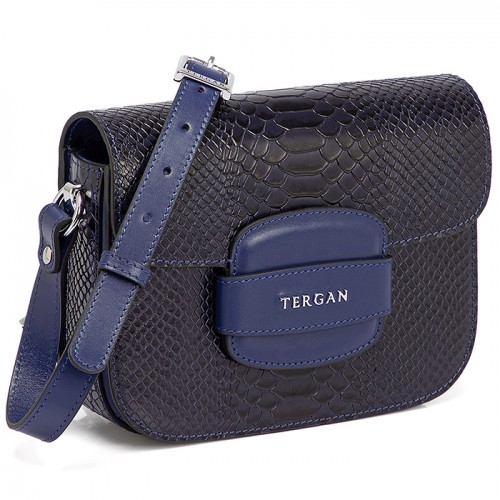 Сумка TERGAN S21K1BC79781 LACIVERT-PYTHON/LACIVERT-ANALIN