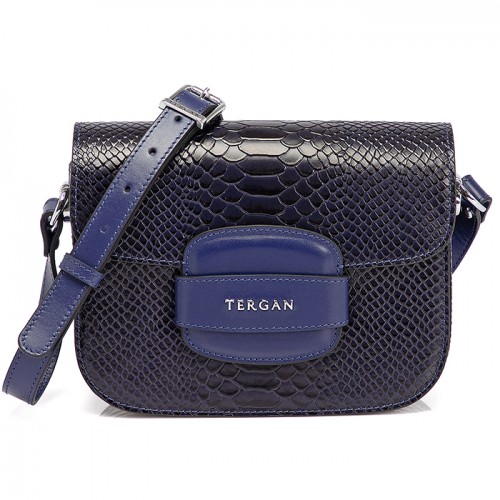 Сумка TERGAN S21K1BC79781 LACIVERT-PYTHON/LACIVERT-ANALIN