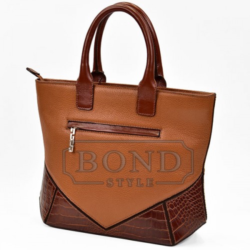 Сумка женская BOND NON 8298 цвет: светло-коричневый