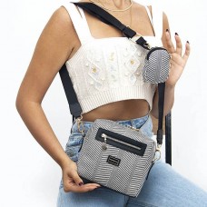 Cумка кросс боди с принтом SILVER & POLO 1038-37831