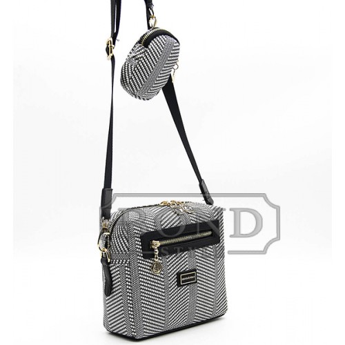 Cумка кросс боди с принтом SILVER & POLO 1038-37831