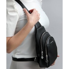 Монорюкзак (слинг) SILVER & POLO 959-33378 черный