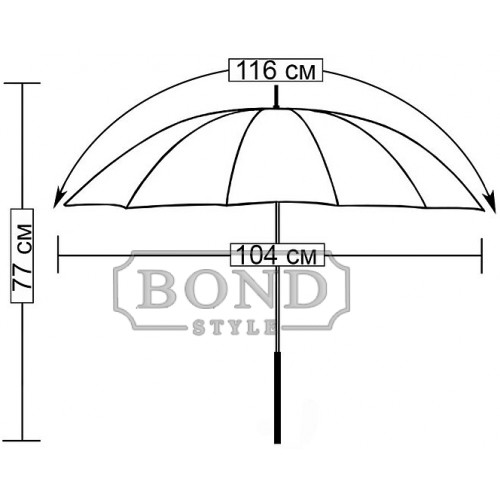 Зонт MAYDU 5002-011